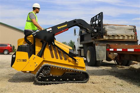 mini skid steer on trailer|ctx160 mini skid steer price.